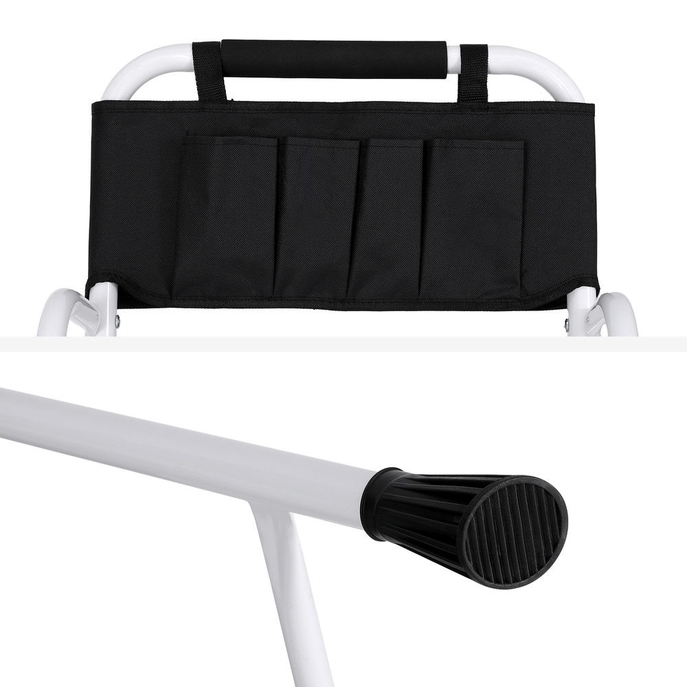 Giantz Steel Step Ladder 4 Step with Platform and Tool Bag view 3