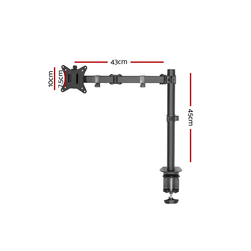 Artiss Single Monitor Arm Desk Mount Screen Bracket view 2
