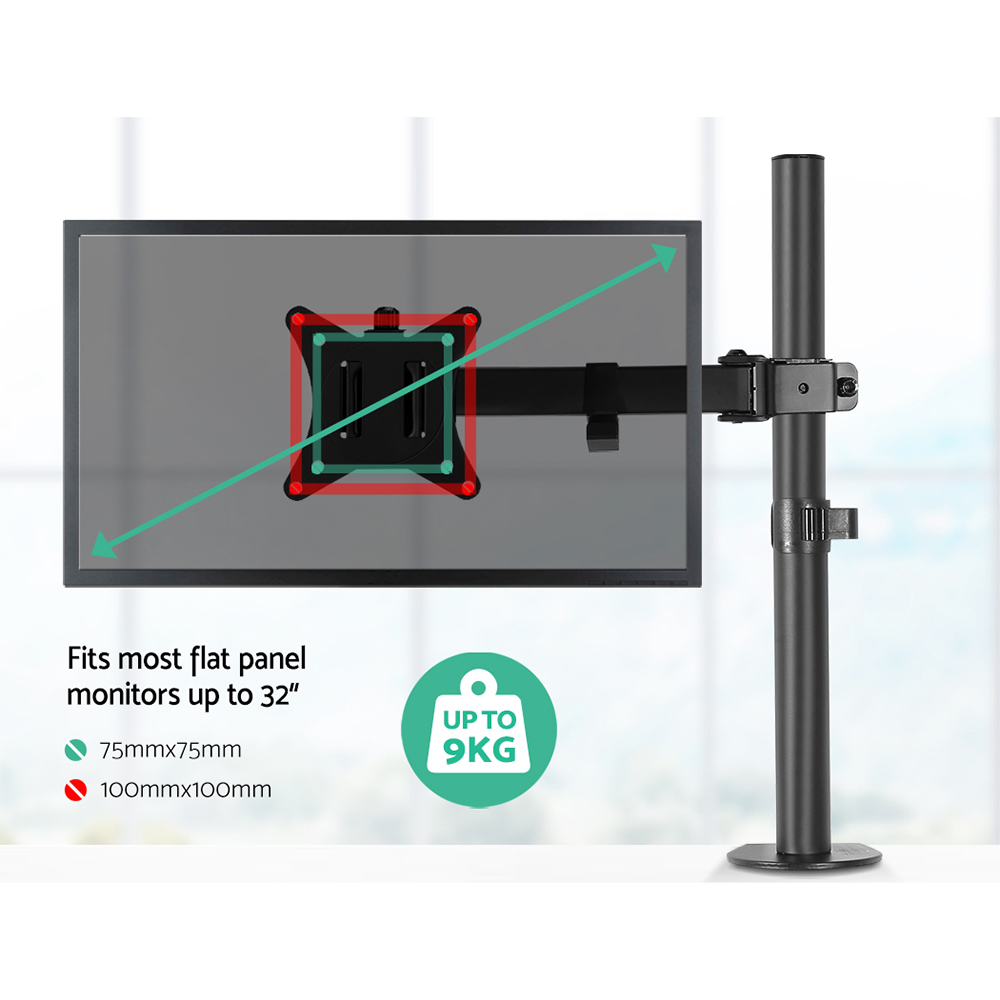Artiss Single Monitor Arm Desk Mount Screen Bracket view 4