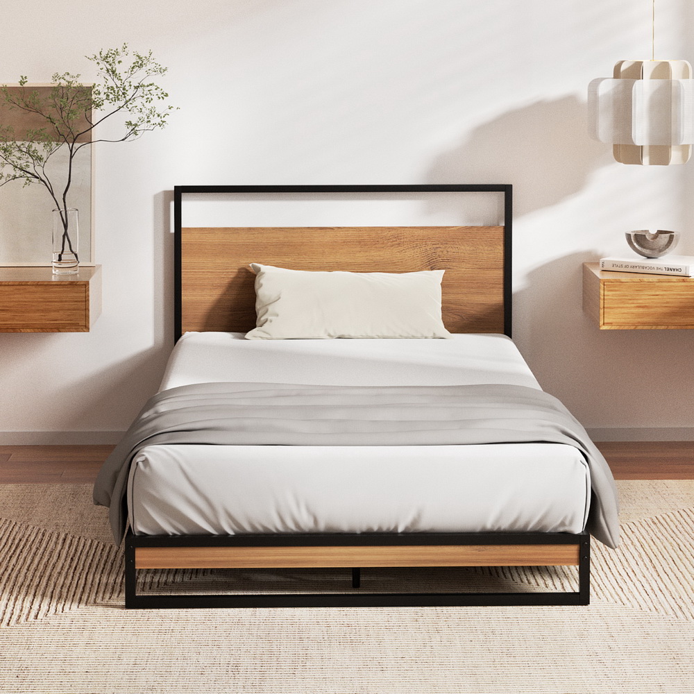 Artiss Metal Bed Frame DANE, Single to King view 4