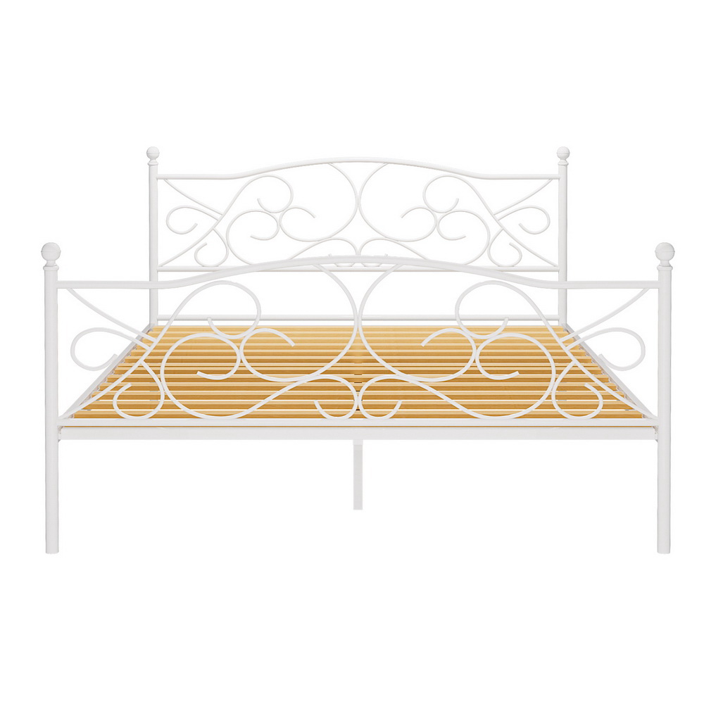 Artiss GROA Metal Bed Frame, Provincial Style view 2