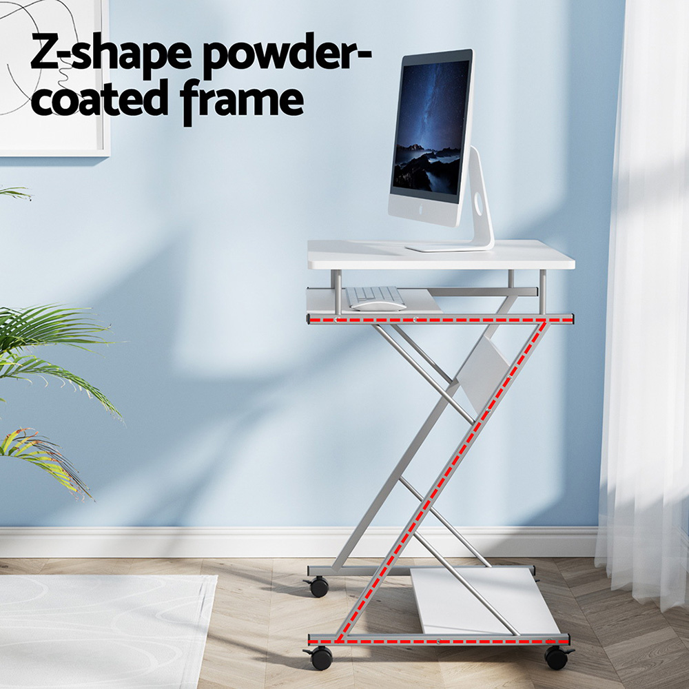 Artiss 60cm Computer Desk with Keyboard Tray in 2 Colours view 5