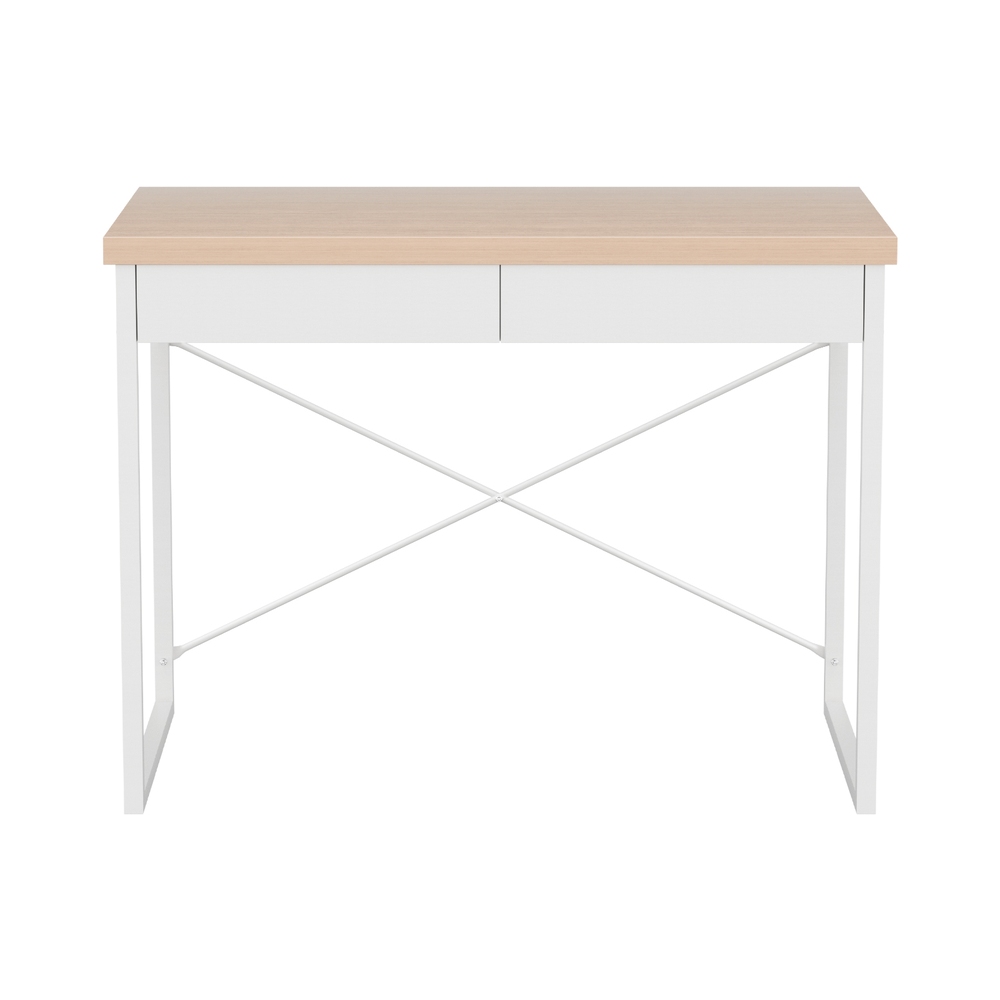 Artiss Computer Desk with Storage Drawers 100cm in 2 Colours view 3