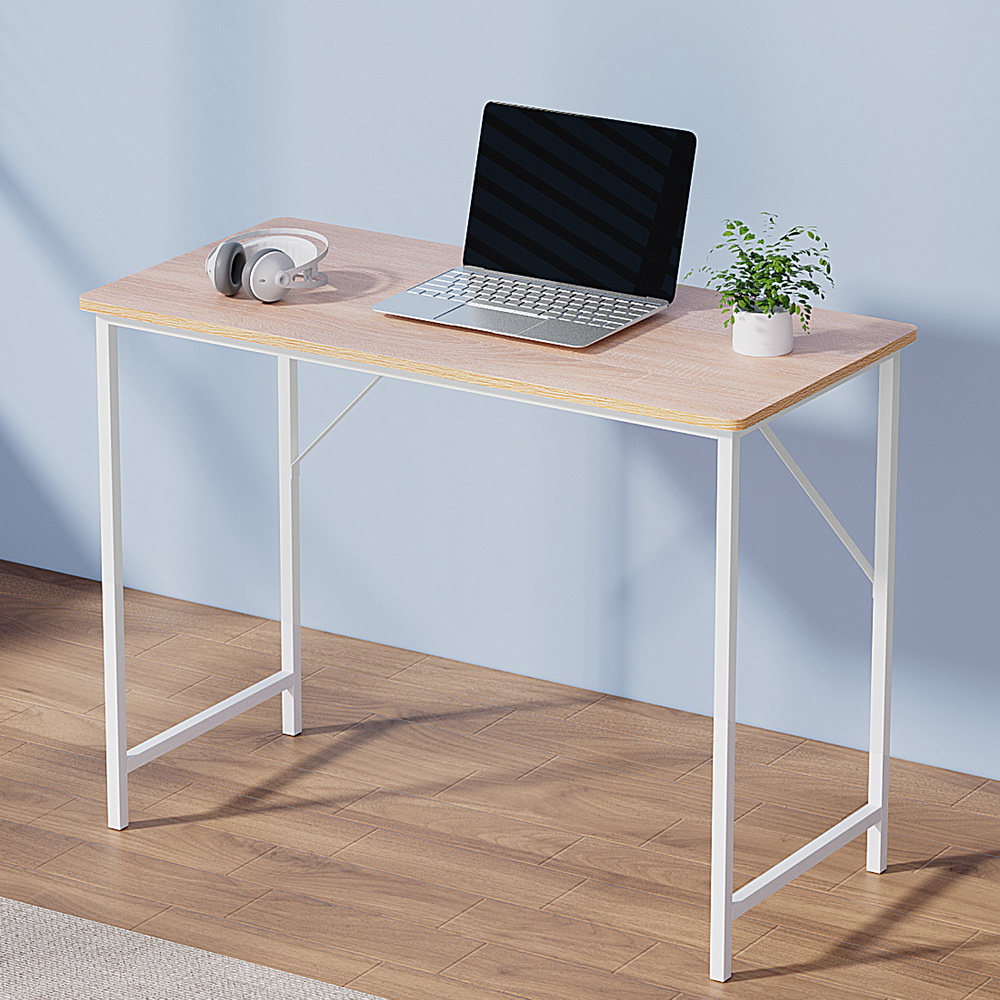Artiss Sund Computer Desk Oak 100cm
