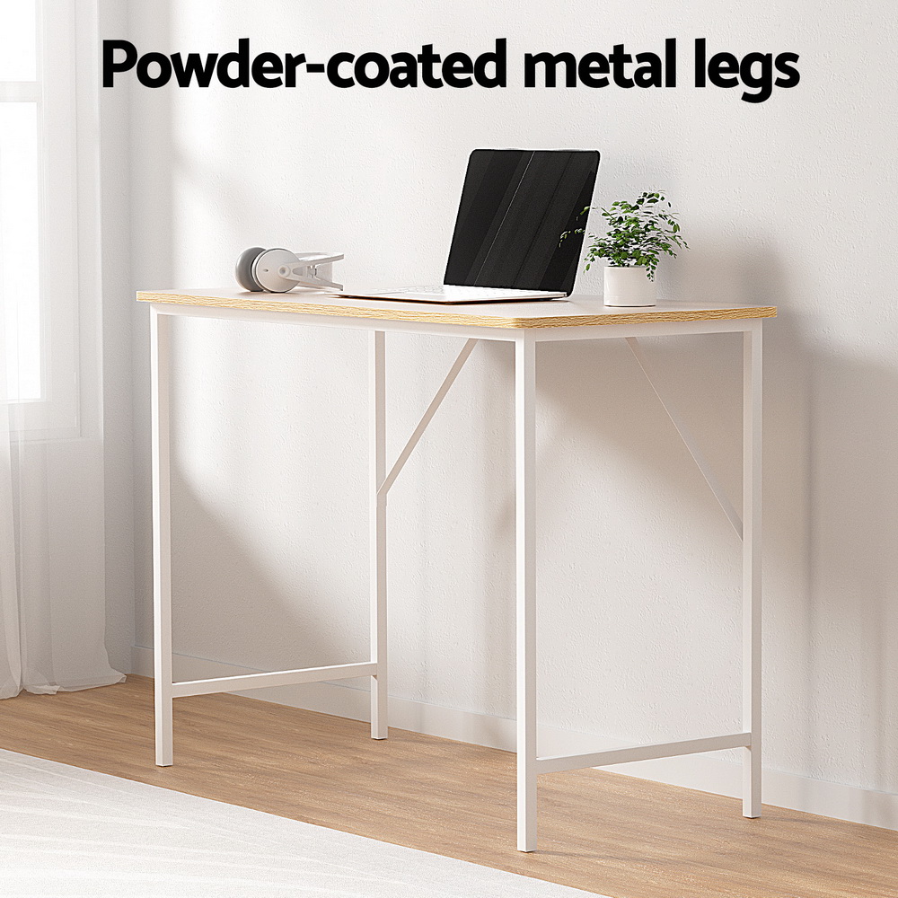 Artiss Sund Computer Desk Oak 100cm view 5