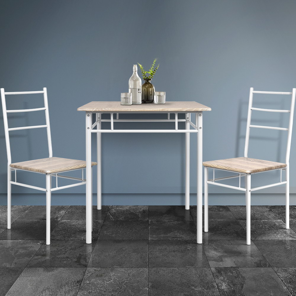 Artiss 3-Piece Dining Set in 2 Colours