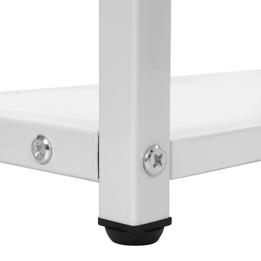 Artiss Computer Desk 4 Shelves 3 Drawers White 120cm view 4