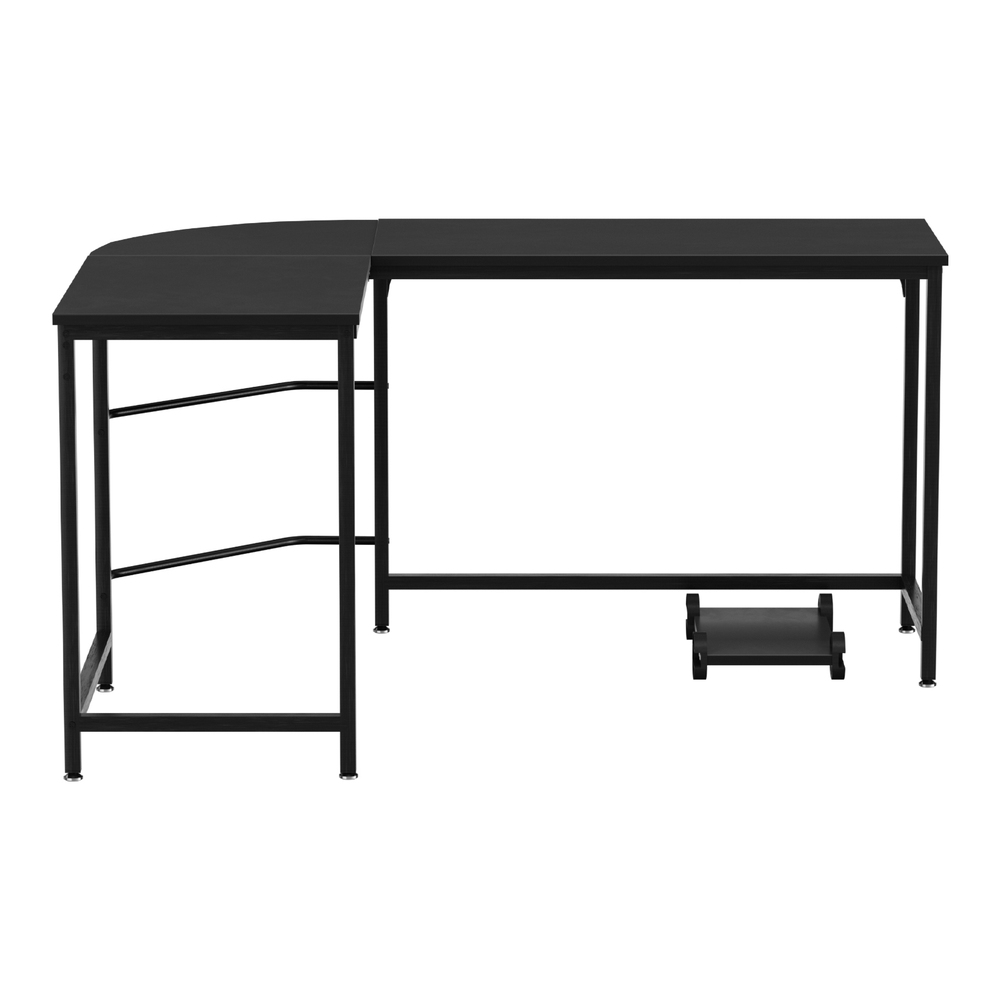 Artiss 147cm L-Shape Computer Desk with CPU Stand in 3 Colours view 3