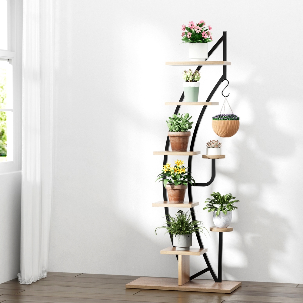 Artiss 6 Tier Ladder Plant Stand Corner Shelf
