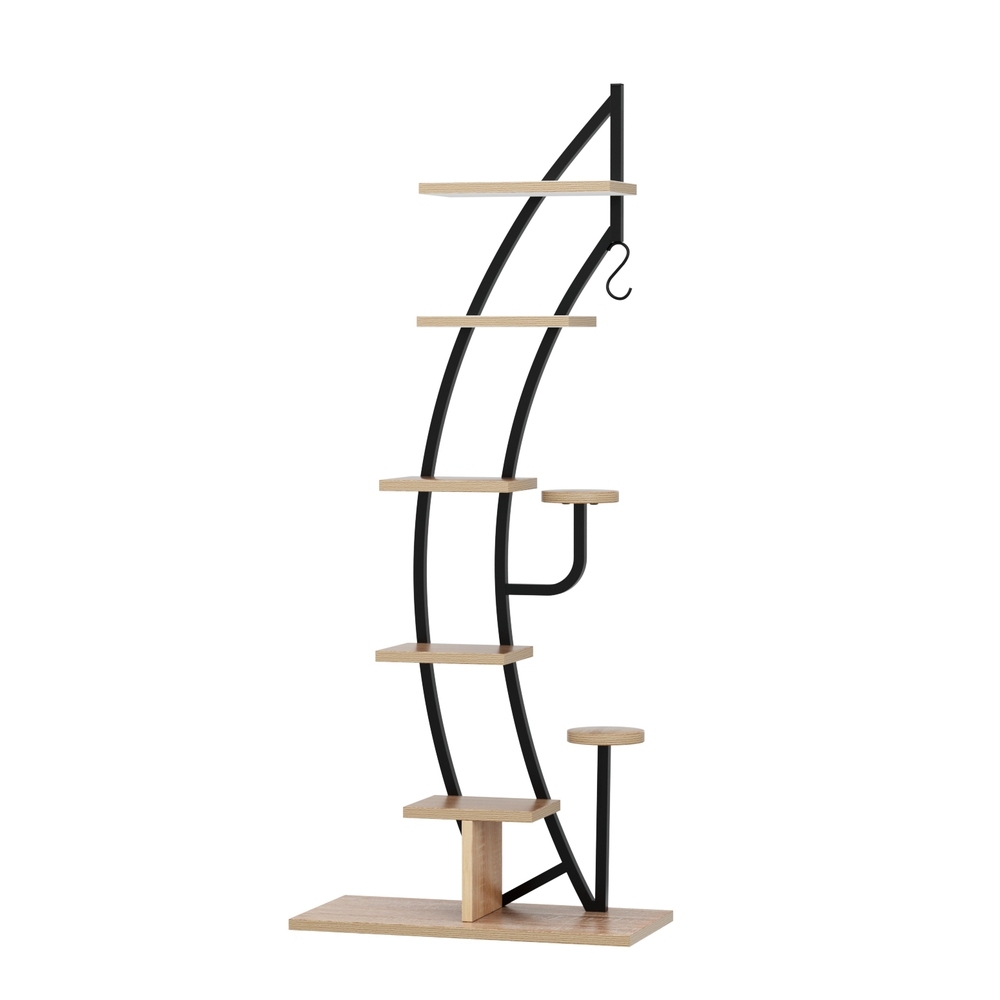 Artiss 6 Tier Ladder Plant Stand Corner Shelf view 2