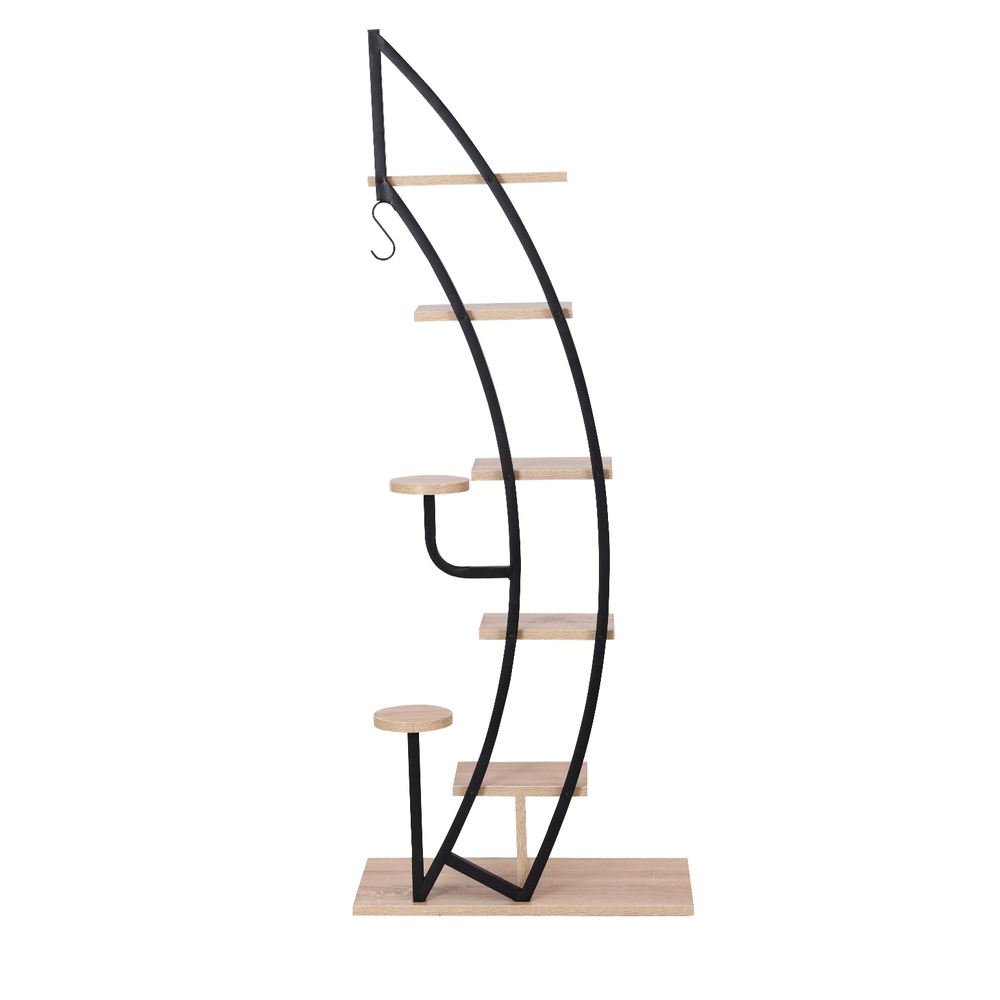 Artiss 6 Tier Ladder Plant Stand Corner Shelf view 4