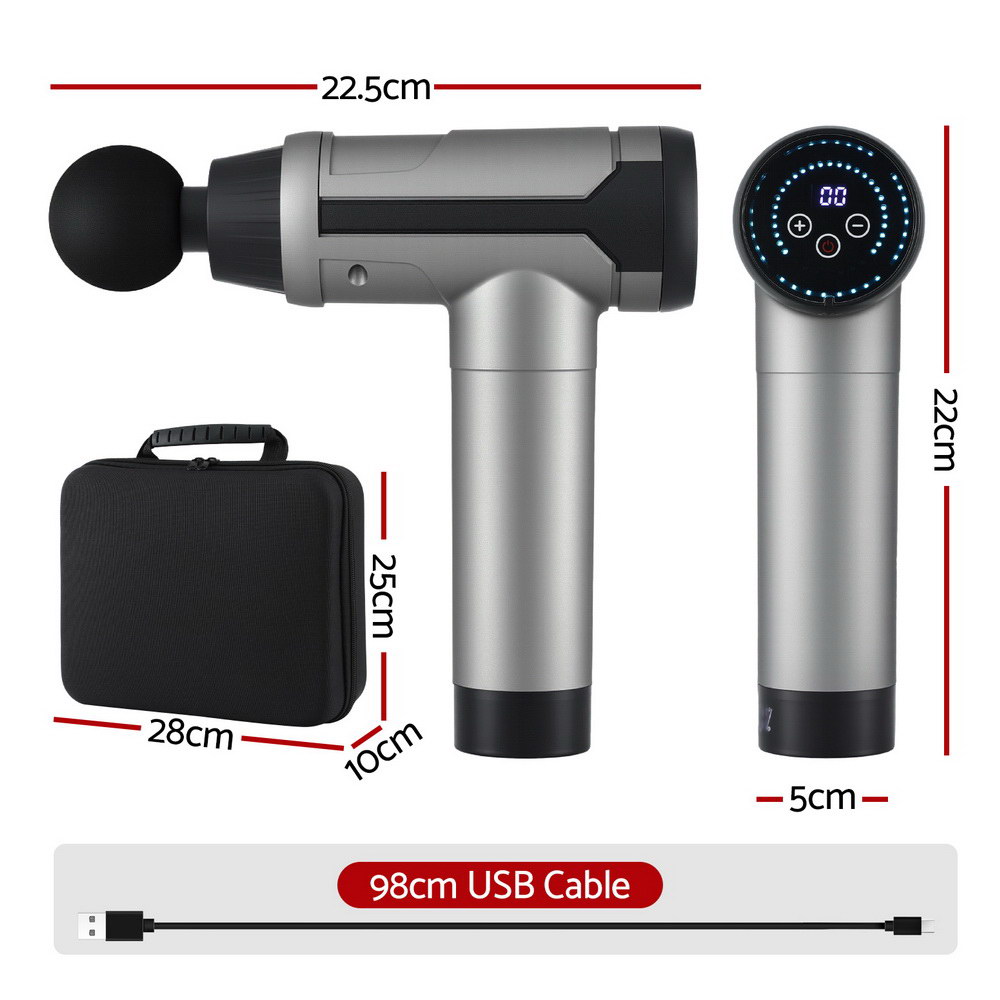 Everfit Massage Gun Vibration Muscle Massager, 4 Models view 2