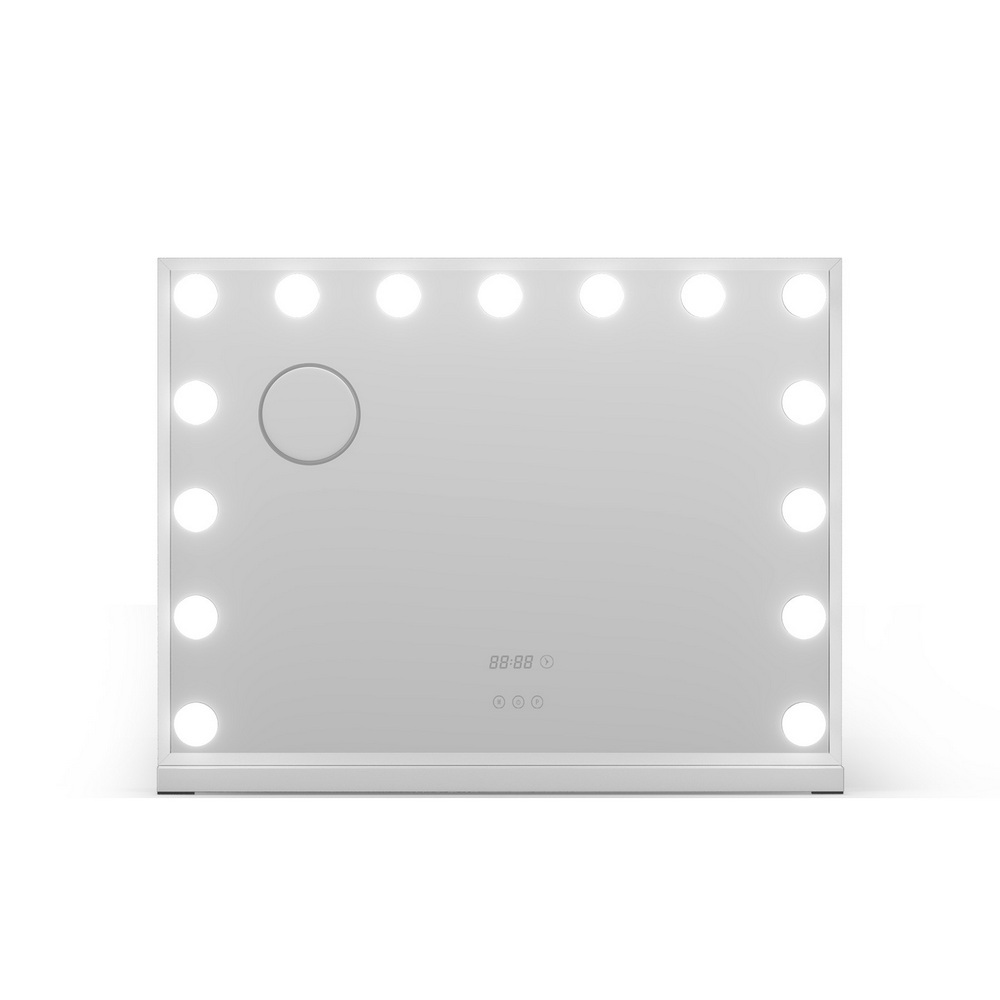 Embellir Makeup Mirror 58x45cm LED Vanity Tabletop White view 3