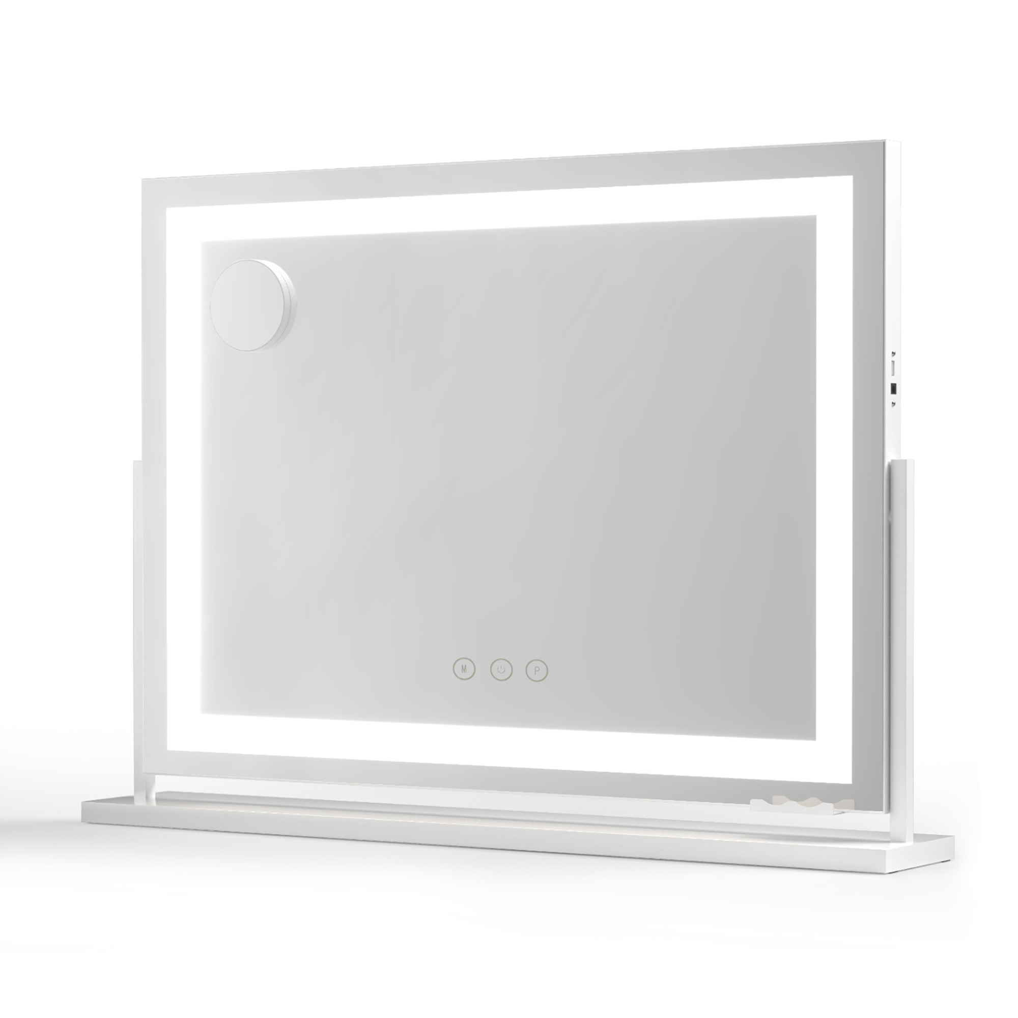 Embellir Makeup Mirror 80x58cm Rotatable USB 10x Magnifier