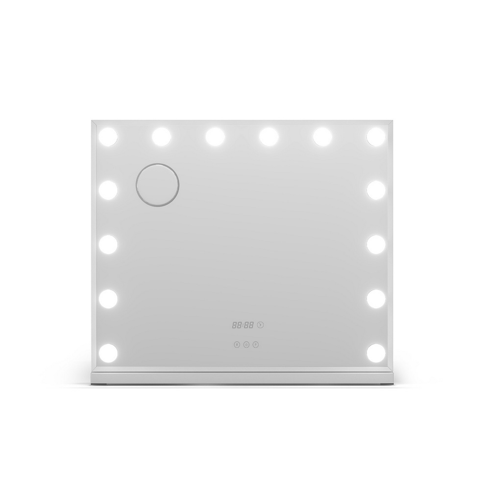 Embellir Makeup Mirror 60x52cm LED Vanity Tabletop White view 3