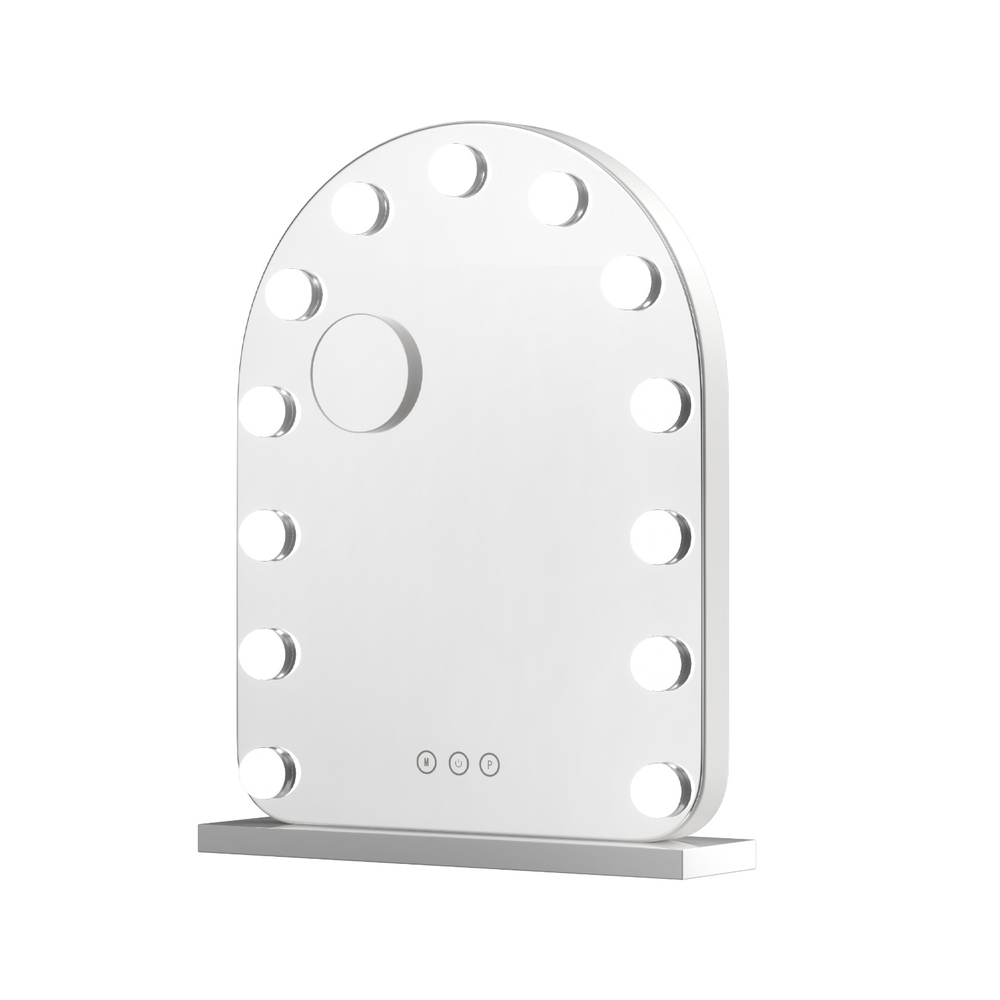 Embellir Makeup Mirror 40x50cm Arch LED 5x Magnifier White