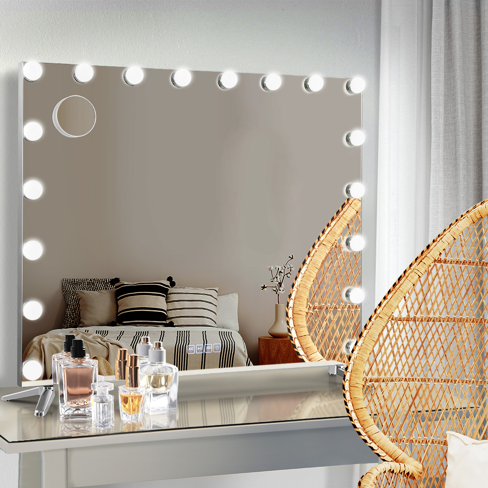 Embellir Bluetooth Wall Makeup Mirror 80x65cm Hollywood