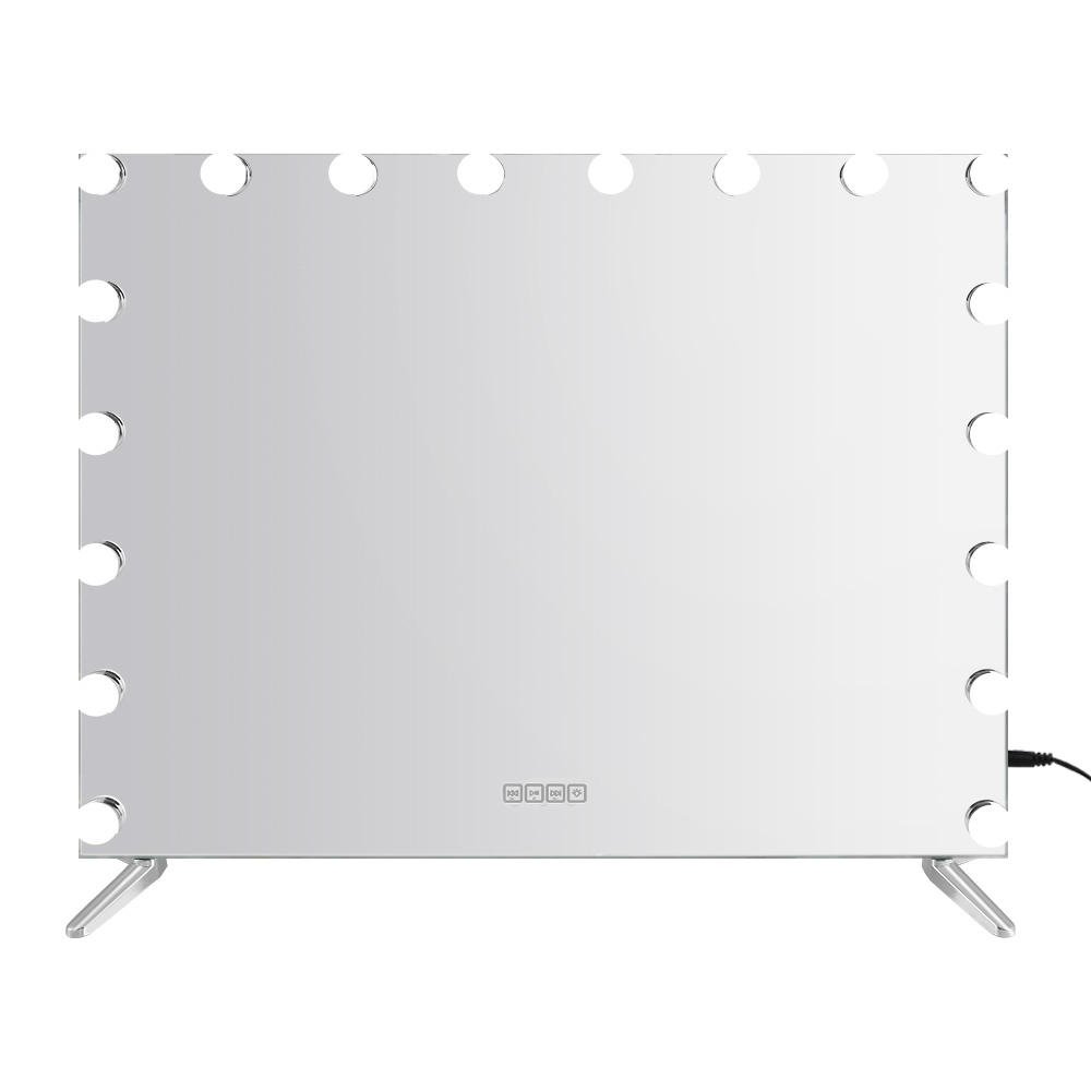 Embellir Bluetooth Wall Makeup Mirror 80x65cm Hollywood view 3