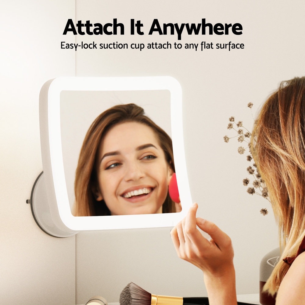 Embellir Makeup Mirror 10X, Suction Cup Rotation view 5