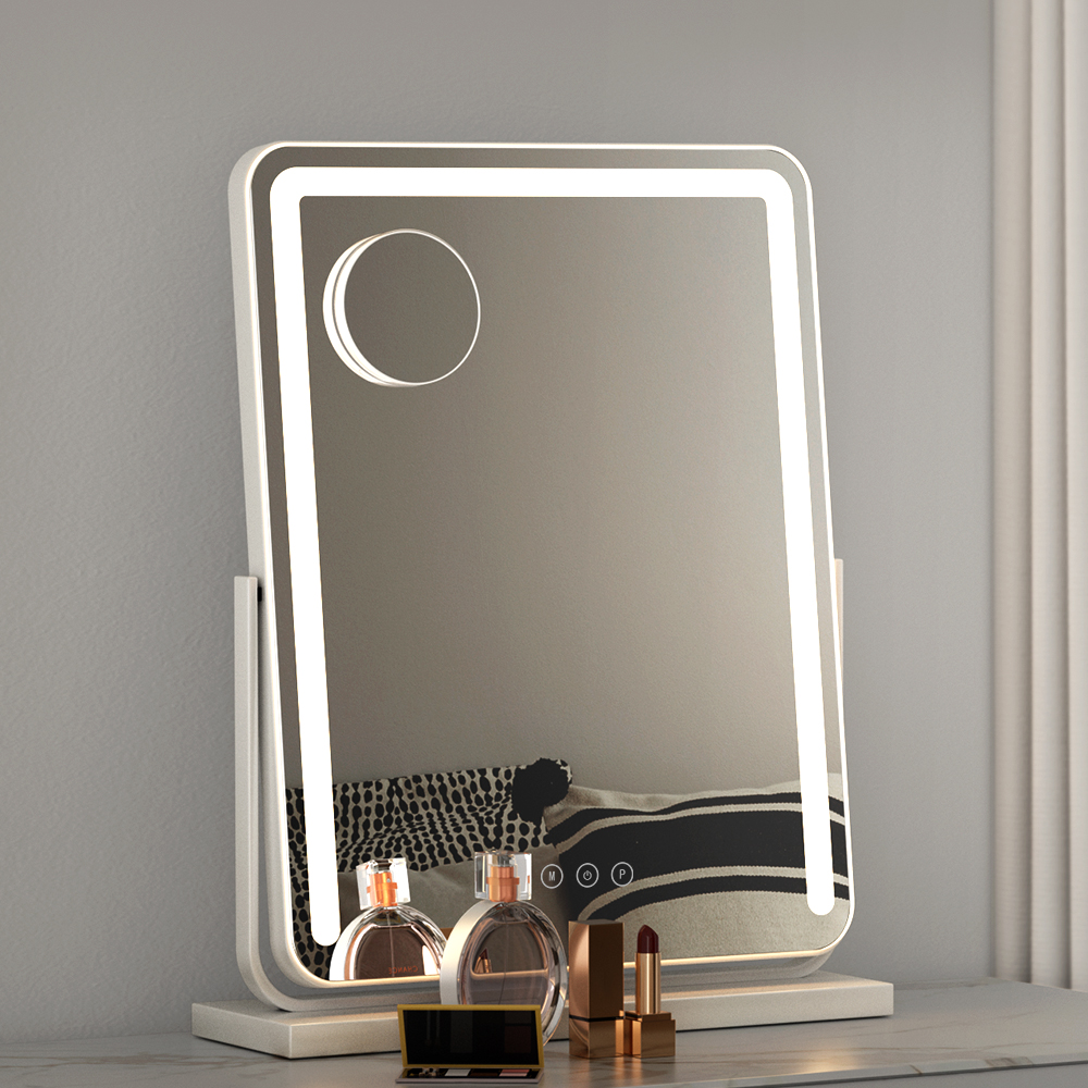 Embellir Makeup Mirror 40x50cm LED Strip Rotating Vanity