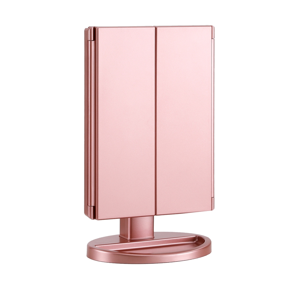 Embellir Makeup Mirror Tri-fold LED 3x Magnifying, 2 Colours view 3