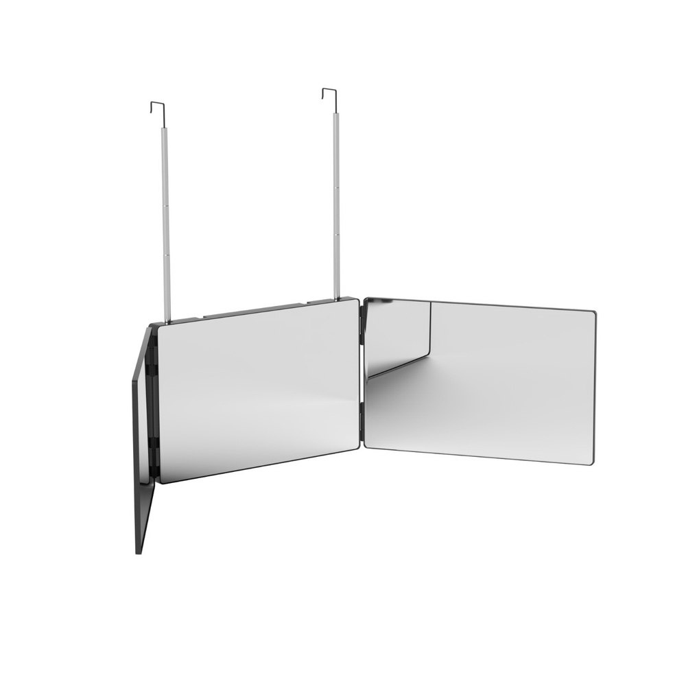 Embellir Trifold Mirror Height Adjustable Hair Styling