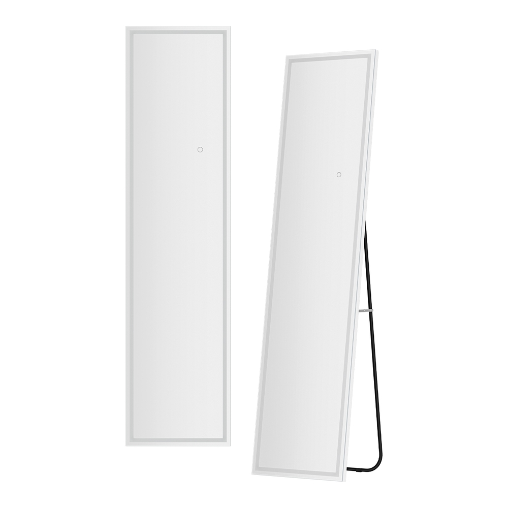 Embellir Full-Length Mirror with LED, Aluminium Frame
