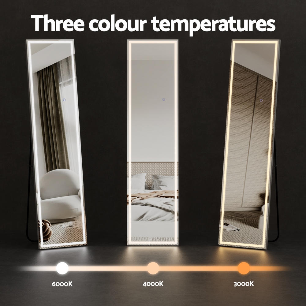 Embellir Full-Length Mirror with LED, Aluminium Frame view 5