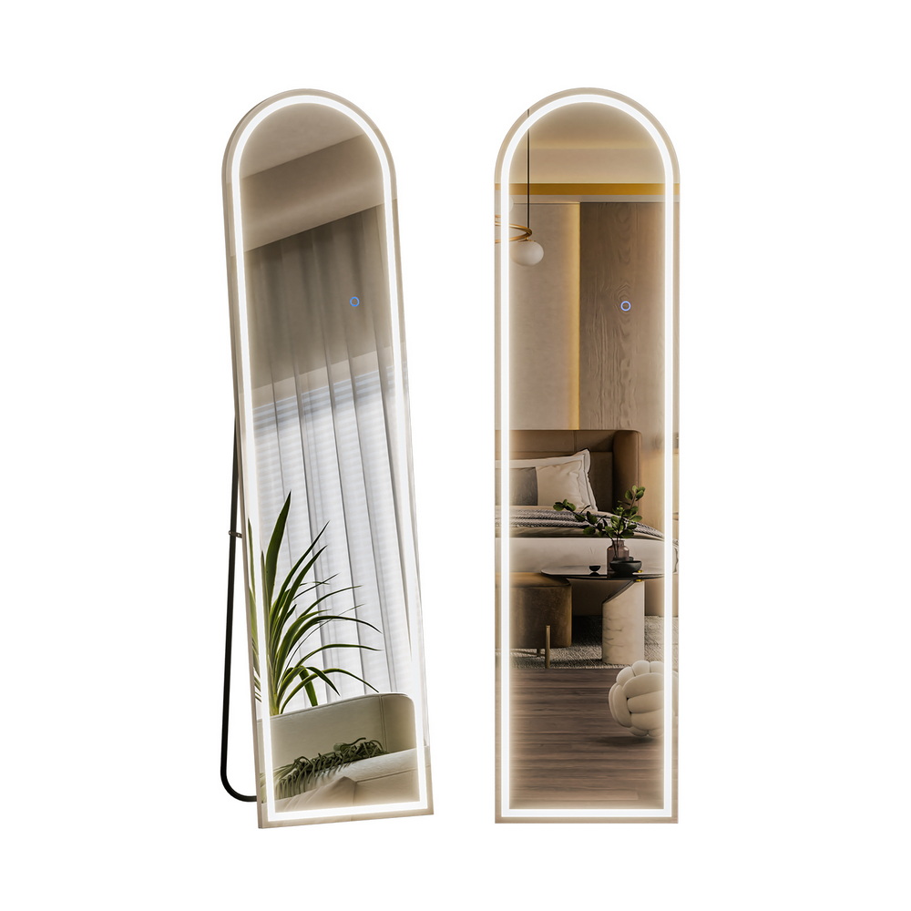 Embellir LED Full Length Mirror 160cm, Freestanding
