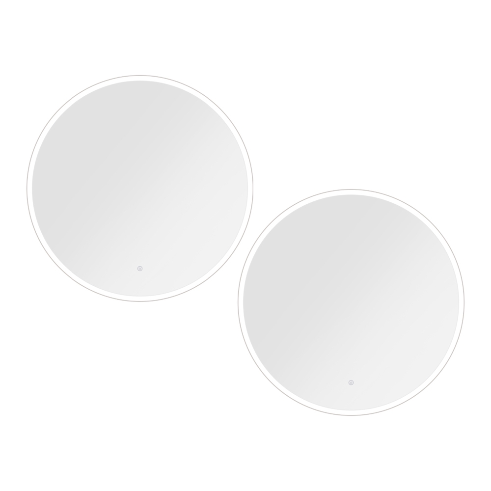 Embellir Round LED Wall Mirror 80cm Bathroom Vanity