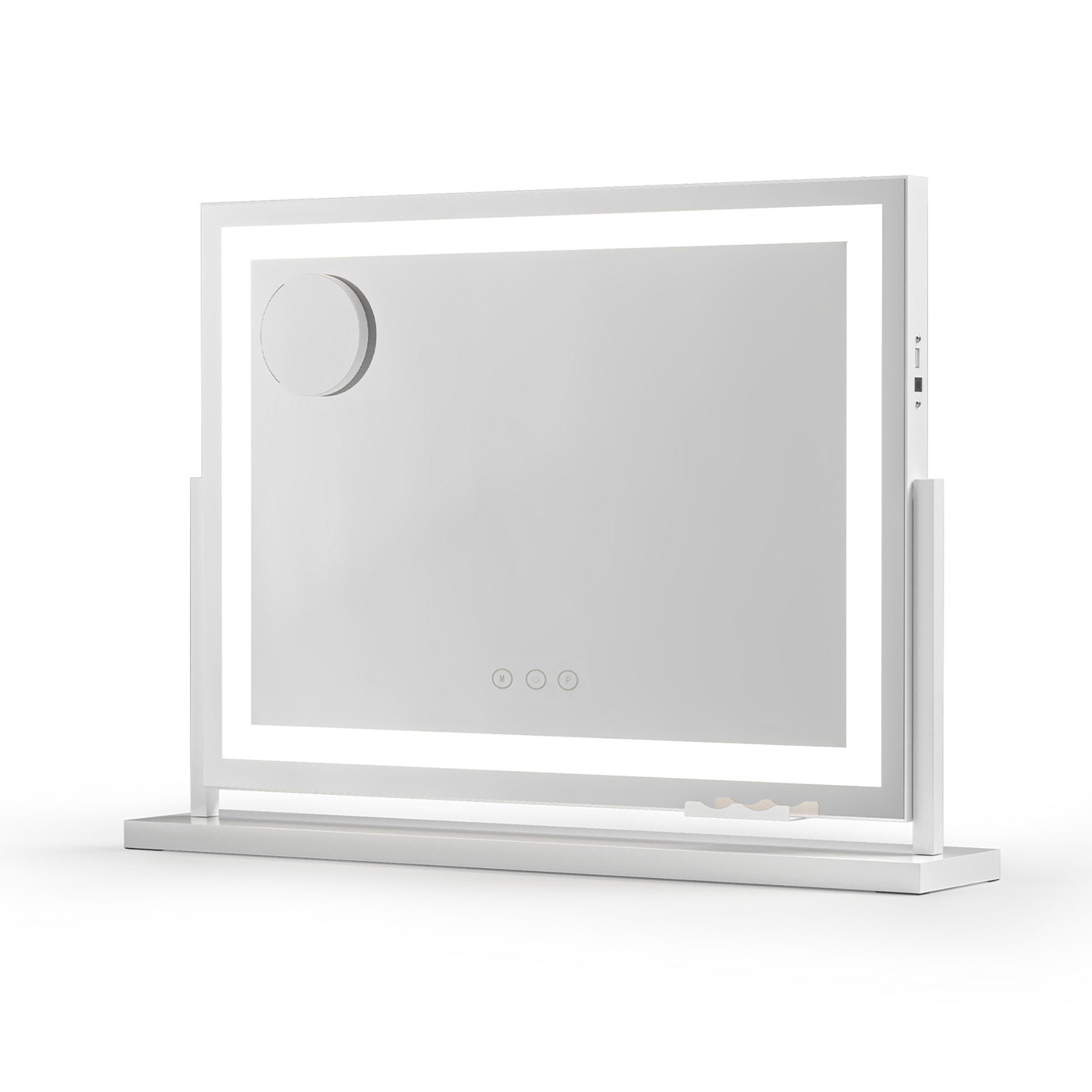 Embellir Makeup Mirror 58x46cm Rotatable USB 10x Magnifier