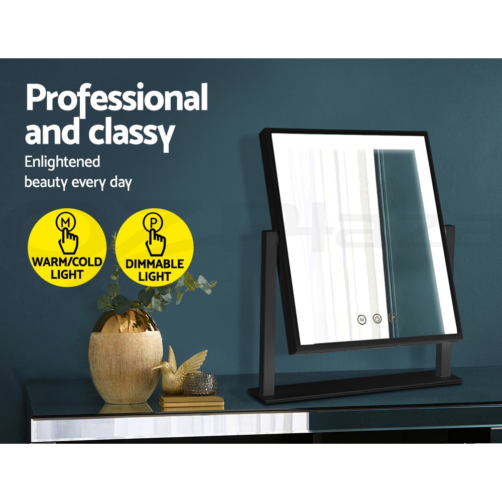Embellir Makeup Mirror 25x30cm LED Vanity Black, 4 Options view 4