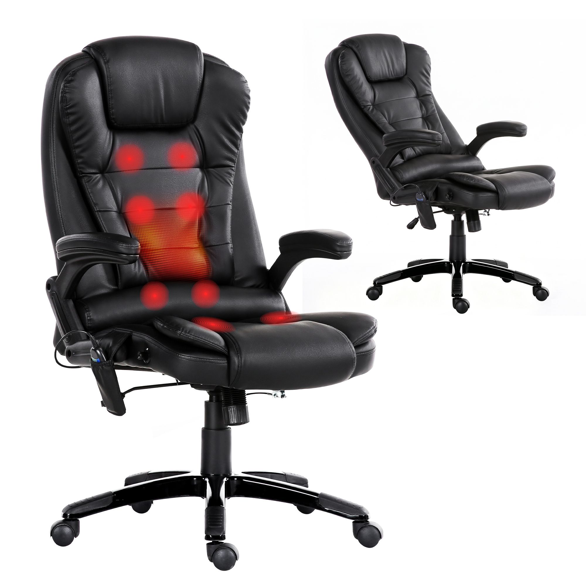 Artiss 8-Point Heated Recliner Office Chair, 2 Colours