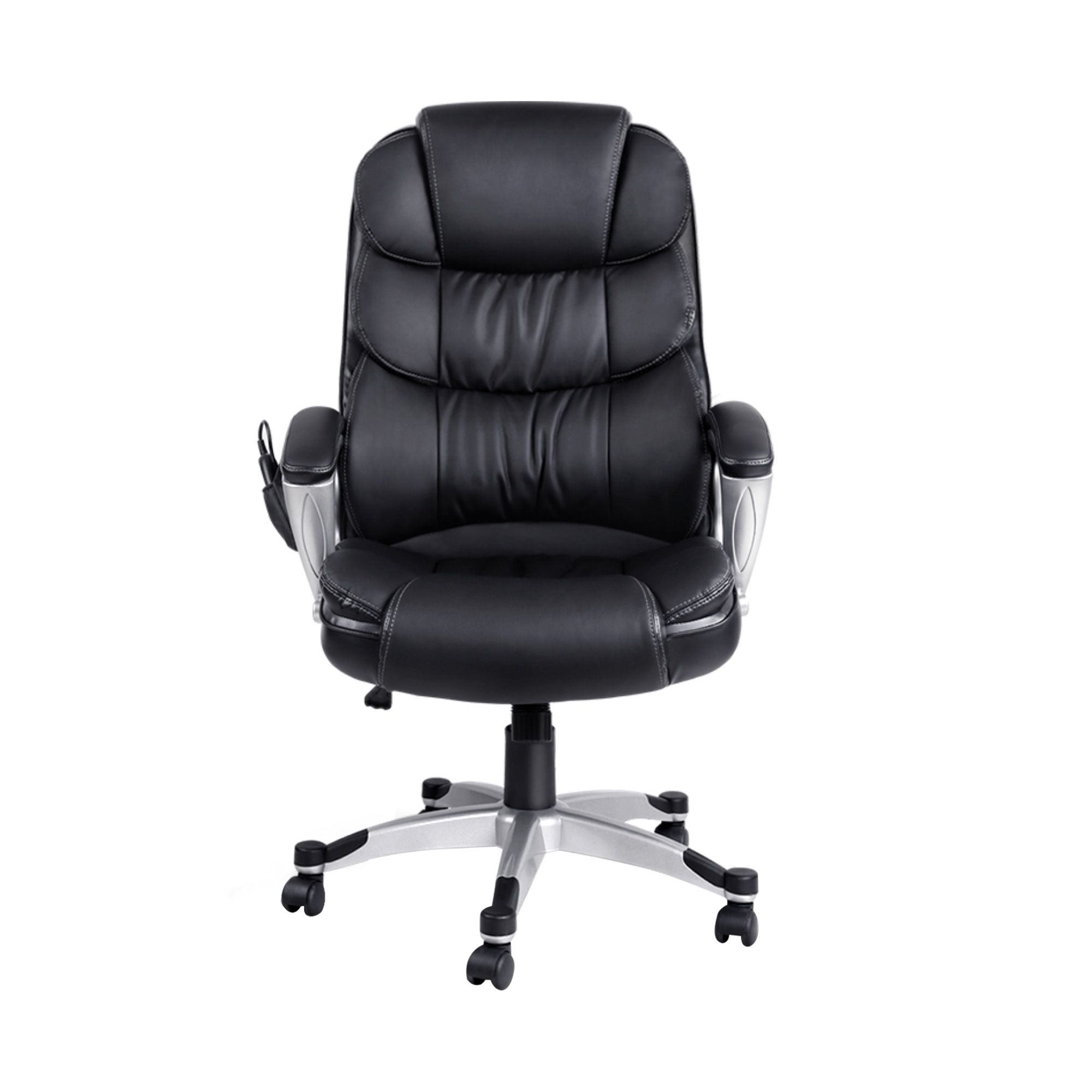Artiss 8-Point Massage Office Chair Heated Black view 3