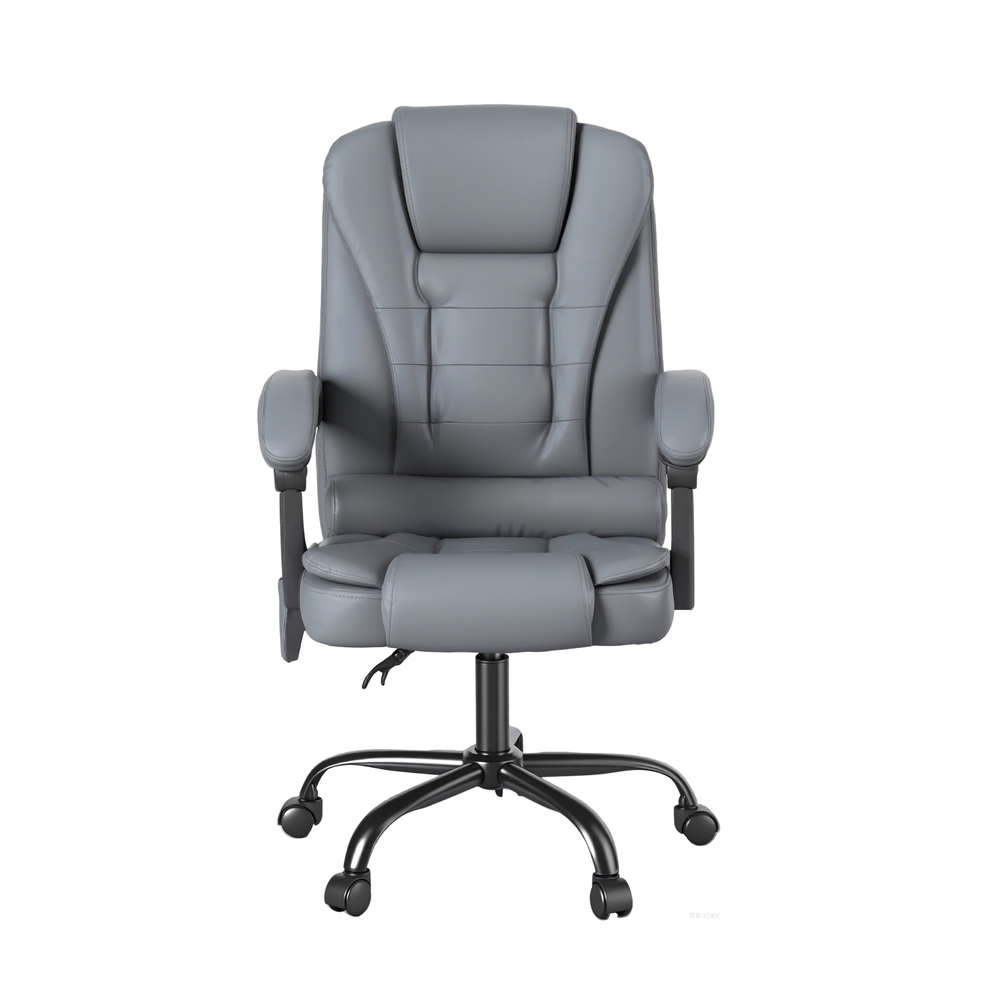 Artiss Executive Office Chair 4-Point Massage Recline PU view 3