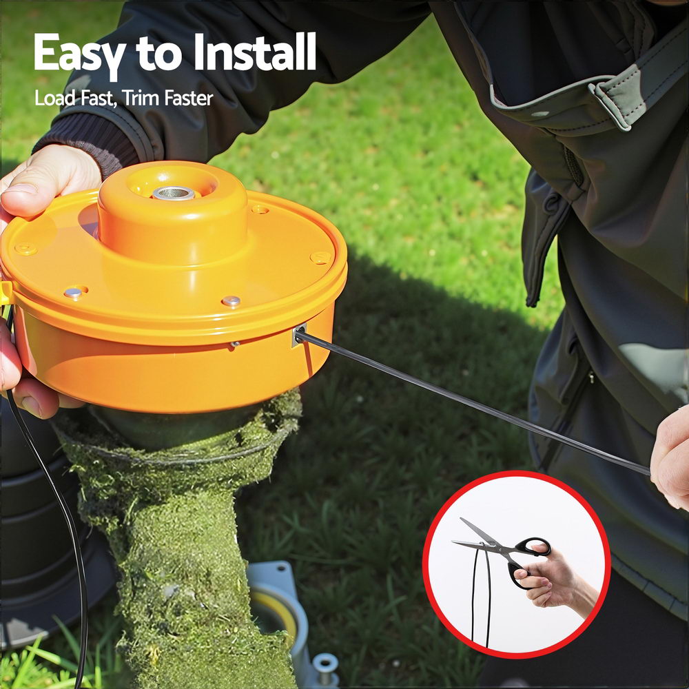 Giantz Trimmer Line 100m Nylon, 2.4mm or 3.0mm view 5