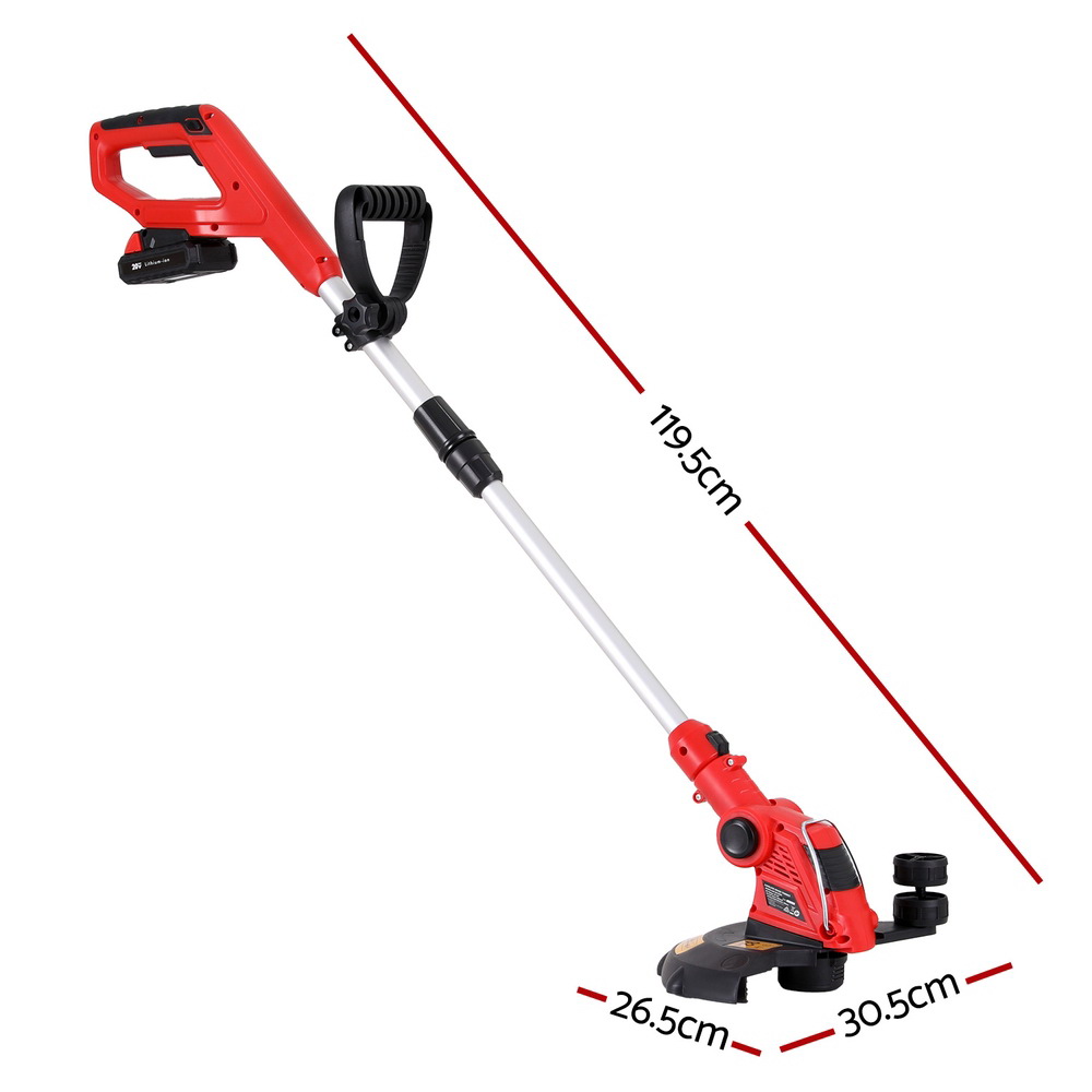 Giantz 20V Cordless Line Trimmer Grass Whipper view 2