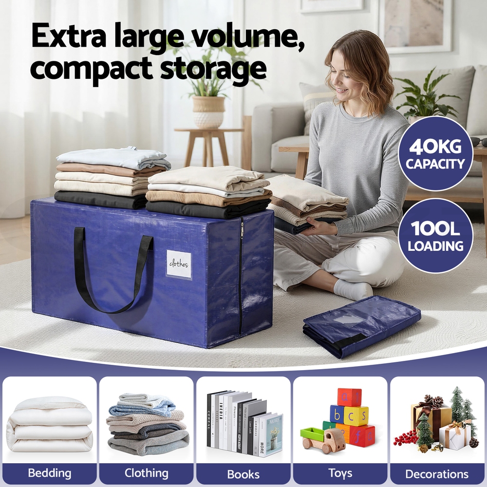 Artiss Moving Bags Heavy Duty Waterproof 5 Pack view 5