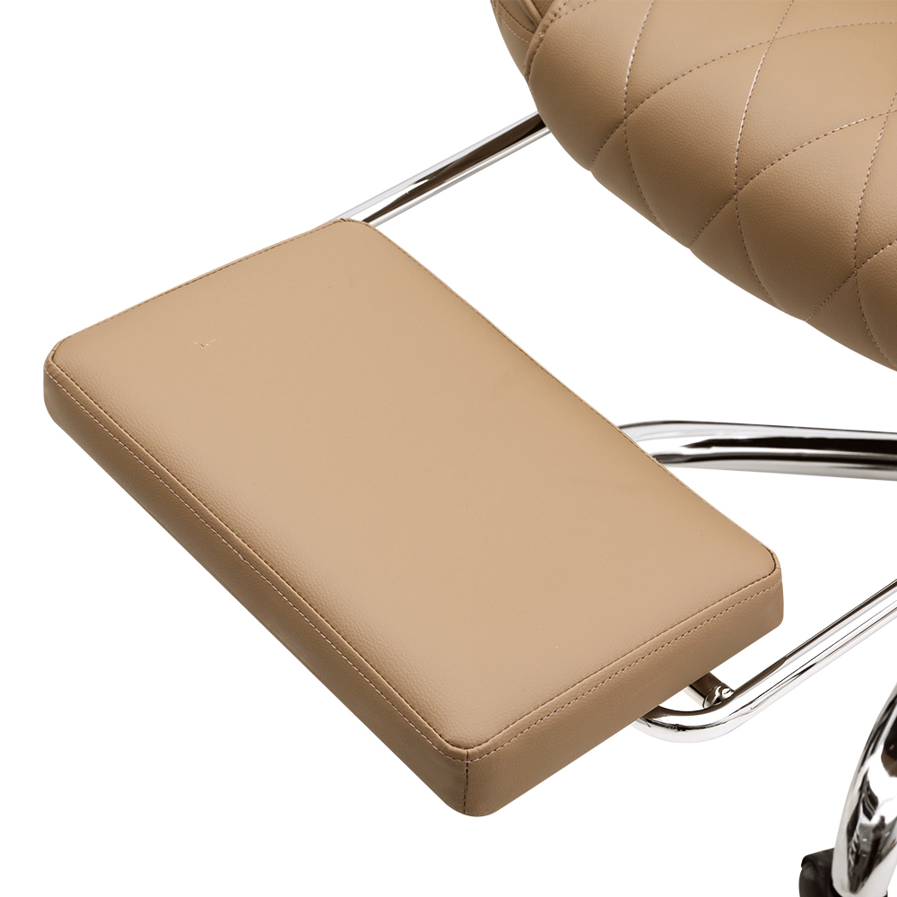 Artiss Executive Office Chair Leather Footrest in 4 Colours view 3