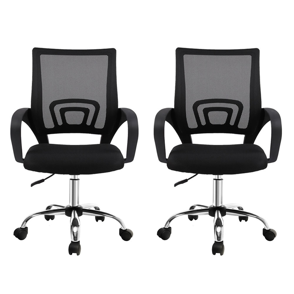 Artiss Mesh Office Chair Single or Set of 2 view 3