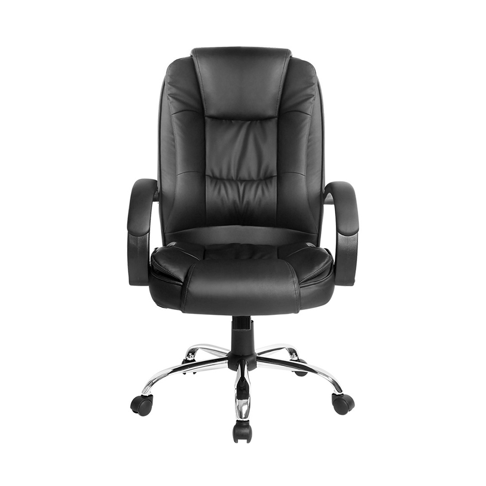 Artiss Executive Office Chair Leather Tilt in 3 Colours view 3