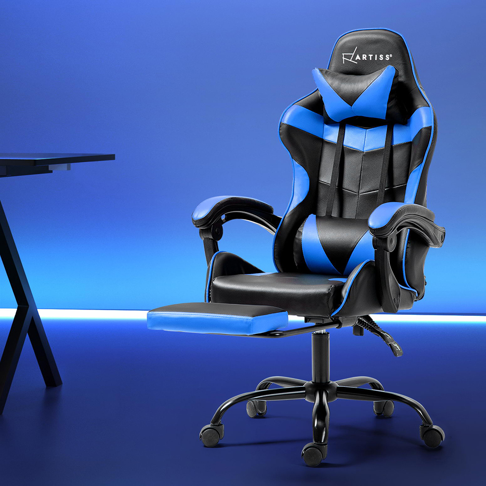 Artiss Gaming Office Chair Recliner with Footrest