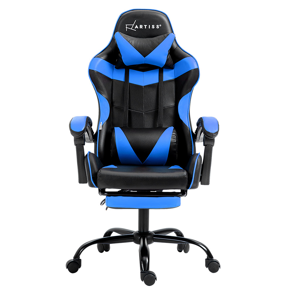 Artiss Gaming Office Chair Recliner with Footrest view 3