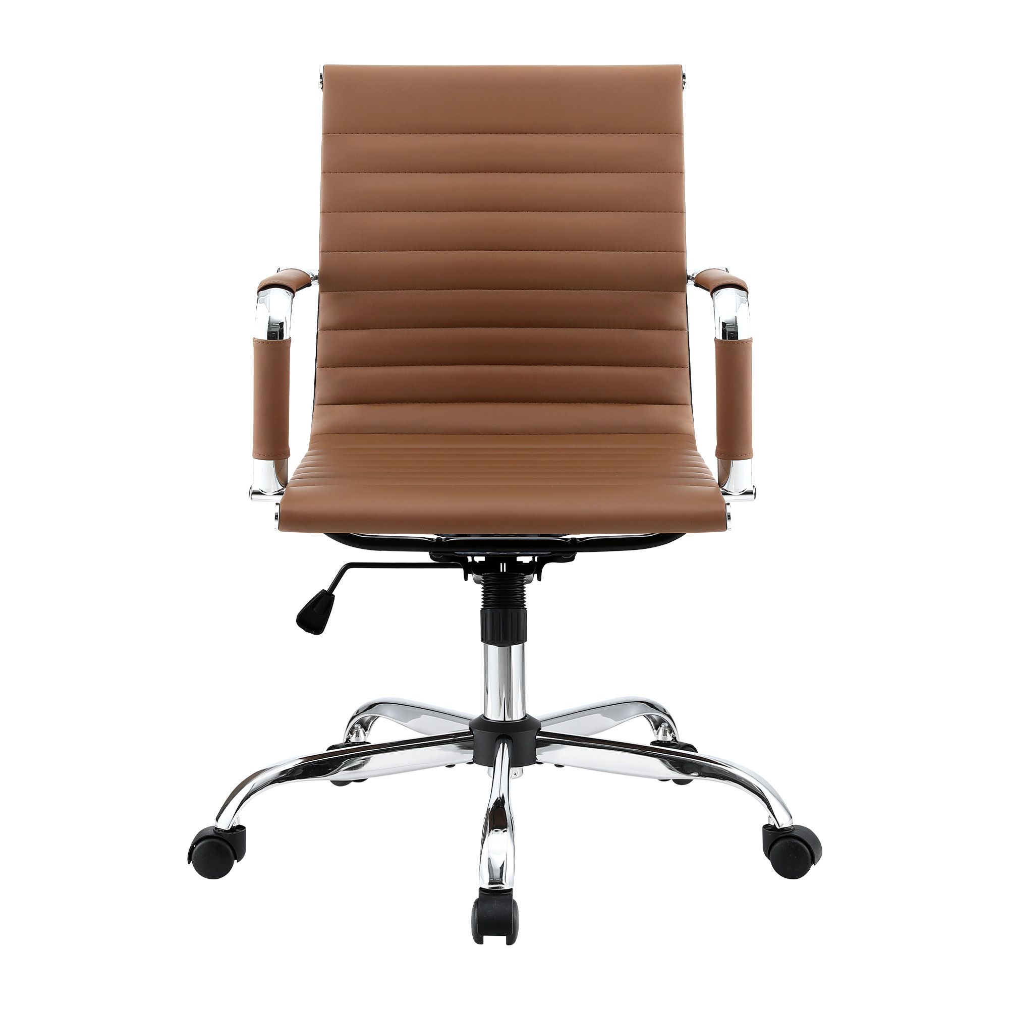 Artiss Mid Back PU Leather Office Chair in 2 Colours view 3