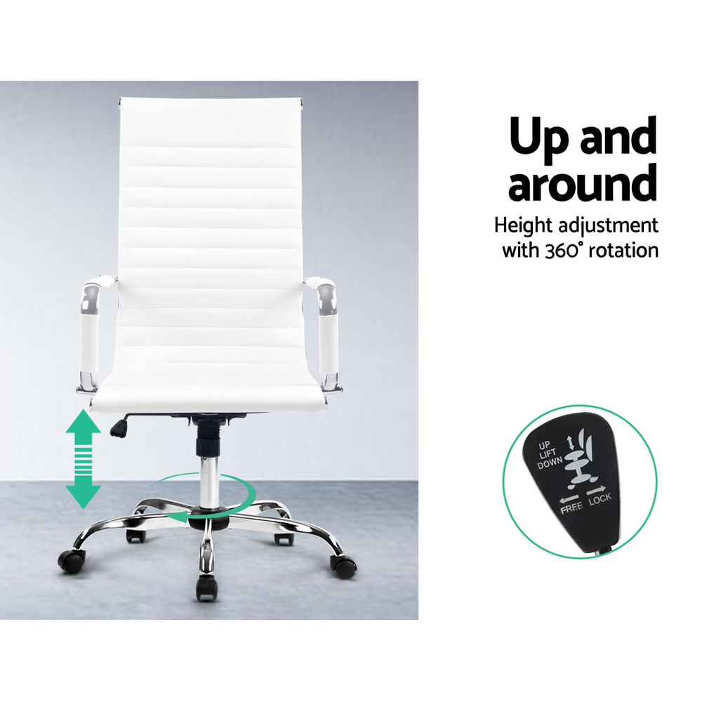 Artiss High Back PU Leather Office Chair in 2 Colours view 5