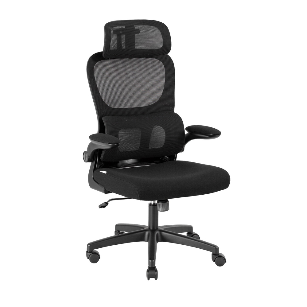 Artiss Ergonomic Office Chair Mesh Headrest Black
