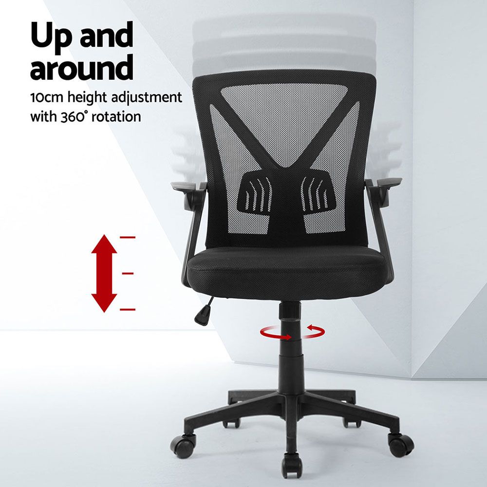 Artiss Nile Mesh Office Chair Single or Set of 2 view 4