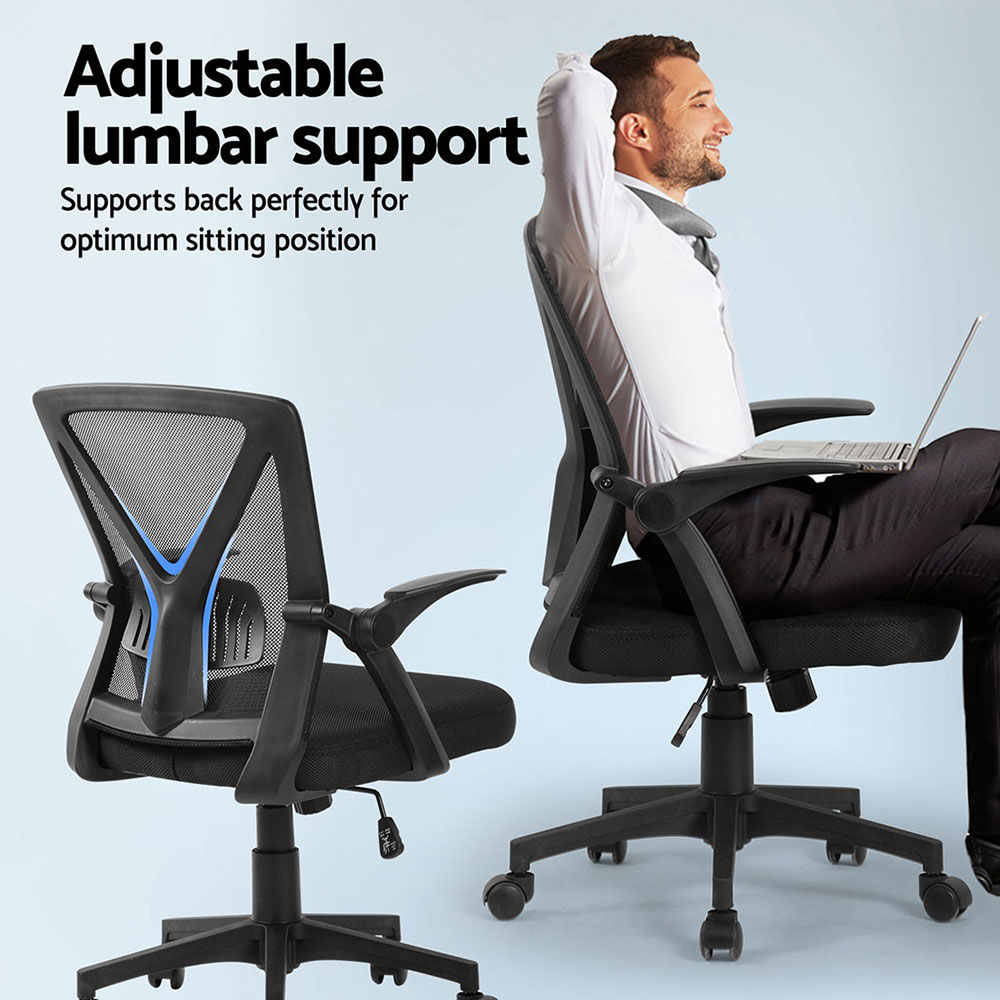 Artiss Nile Mesh Office Chair Single or Set of 2 view 5