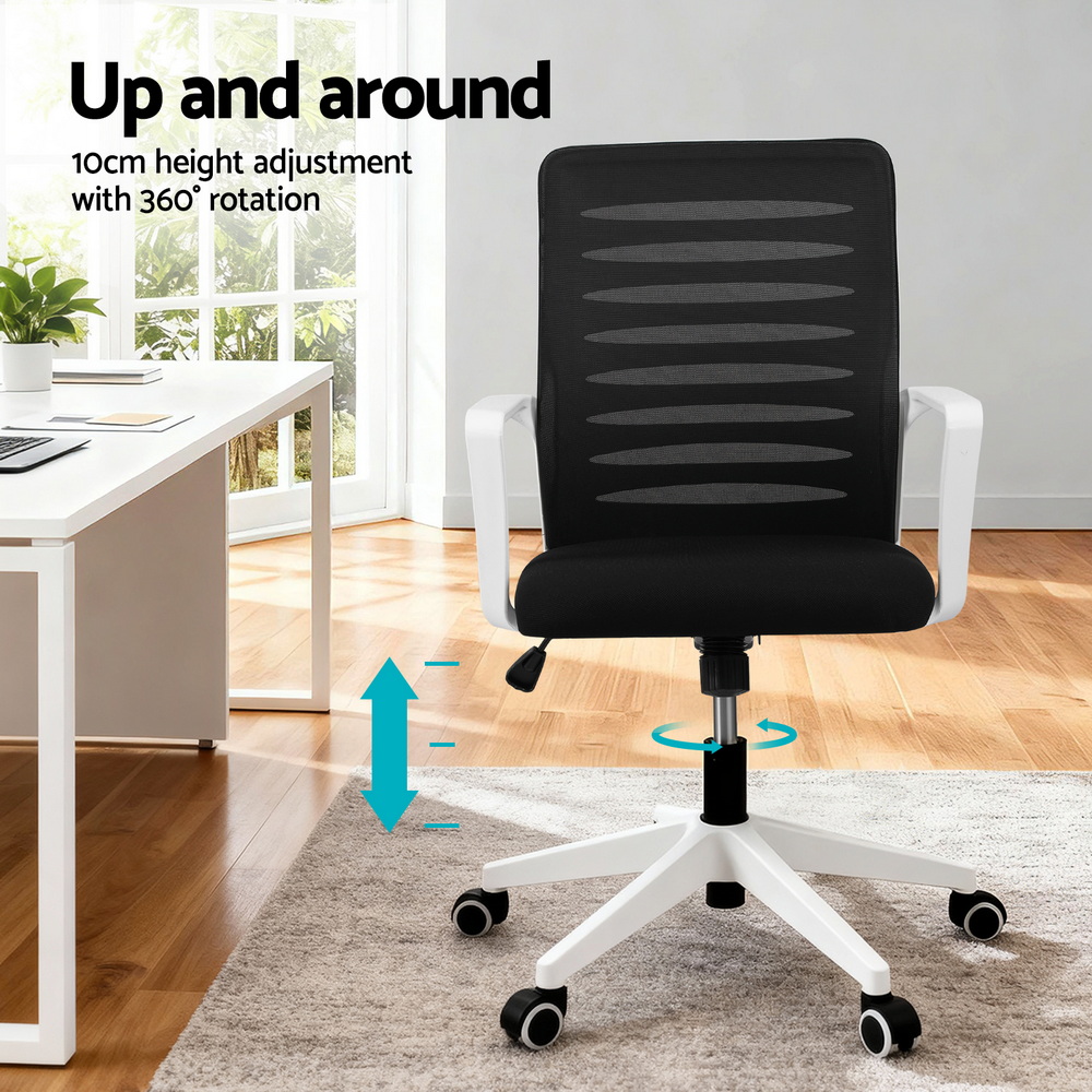 Artiss Ergonomic Office Chair Mesh with Lumbar Support 2 Colours view 4