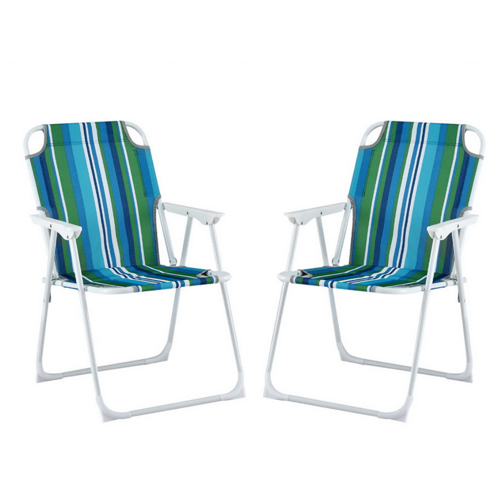 Gardeon Steel Folding Camping Chair Portable
